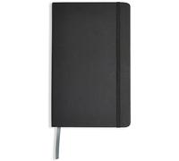 Amazon Basics A5 Classic Notebook, Journal Notepad for Office, School, Home Writing & Note Taking, Squared, 240 Pages, Black
