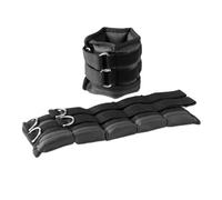 Amazon Basics Adjustable Ankle & Wrist Weights for Women and Men, 1.13kg Each, Set of 2