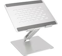 Amazon Basics Adjustable Ergonomic Laptop Stand, Multi-Angle with Heat Vent,...