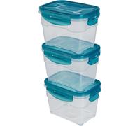 Amazon Basics Air-Locked Leak-Proof, Stackable & Airtight Fridge/Freezer Contai