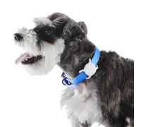 Amazon Basics AirTag Dog Collar Holder, Universal Fit, 2-Pack