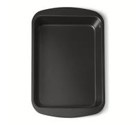 Amazon Basics Baking Tray, Non-Stick Baking Pan for Cakes, Brownies, Traybakes, Rectangular, Carbon Steel, Oven and Dishwasher Safe, 33.0 x 22.8 cm