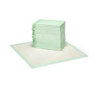 Amazon Basics Bamboo Leakproof Dog and Puppy Pee Pads Regular/Standard Pack of 50 Size 56 x 56 cm
