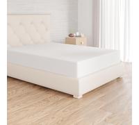 Amazon Basics Bedding Jersey Cotton Fitted Sheet with 12 inch (30 cm) Deep Pock
