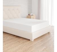 Amazon Basics Bedding Soft Microfibre Double Fitted Sheet with 12 inch (30 cm)
