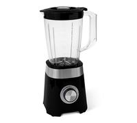 Amazon Basics Blender for Kitchen 1.5L Plastic Jug, 600W for smoothie and Ice Crush, Black