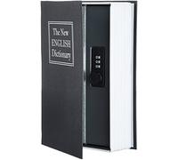 Amazon Basics Book Safe, Combination Lock, Black