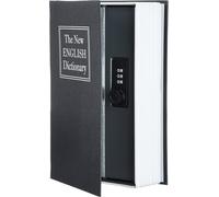 Amazon Basics Book Safe, Combination Lock, Black