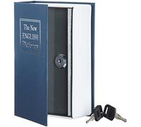 Amazon Basics Book Safe Key Lock, Medium, Blue