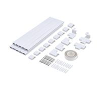 Amazon Basics Cable Hideaway Under Desk Cable Management Wall Mounted TV Home Office 160" (406.4cm) White