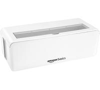 Amazon Basics Cable Tidy Box for hiding and organizing Cables, Large, White
