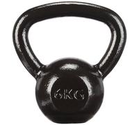 Amazon Basics Cast-Iron Kettlebell, 6kg, Black