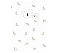 Amazon Basics COALETES Libreta de Notas con Tapa Blanda y Diseño Interior de Koalas. Cuaderno Tamaño Viaje/Bolsillo Formato A6 con 72 páginas Rayadas