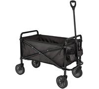 Versatile Collapsible Garden Cart - Up to 264 lbs Capacity & Adjustable Height