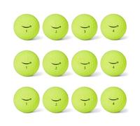 Amazon Basics Core Soft Golf Balls, 12-Pack, Yellow