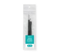 Amazon Basics Cuticle Trimmer and Pusher 2 Count