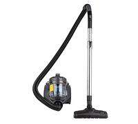 Amazon Basics Cylinder Bagless Vacuum Cleaner for Hardfloor, Carpet & Car, Compact & Lightweight, 700W, 1.5L, Black