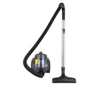 Amazon Basics Cylinder Bagless Vacuum Cleaner with HEPA filter for Hardfloor, Carpet & Car, Compact & Lightweight, 700W, 1.5L, Black