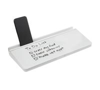 Amazon Basics Desktop Dry Erase Whiteboard with Organizer W14 x H40 cm, White