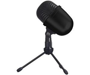 Amazon Basics Desktop Mini Condenser Microphone - Black