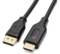 Amazon Basics DisplayPort (Source) to HDMI (Display) Cable, Uni-Directional, 0.9 metre, Black