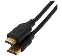 Amazon Basics DisplayPort to HDMI Display Cable, Uni-Directional, 4k@30Hz, 1920x1200, 1080p, Gold-Plated Plugs, 3 m, Black