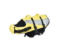 Amazon Basics Dog Adjustable Life Jacket with Reflective Stripes Yellow Small