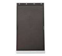 Amazon Basics Dog and Cat Door Replacement Flap, Weather Resistant Plastic, for Amazon Basics Pet Door B0F13F4RR8, Large, 42.6 x 23.8 x 1.27cm, White and Grey