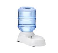 Amazon Basics Dog and Cat Water Feeder, Small, 1 Gallon (3.8 liters), Transparent