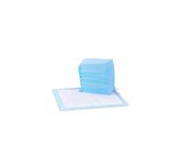 Amazon Basics Dog and Puppy Training Pads, Leakproof, Five-Layer Design with Quick-Dry Surface, Regular, 56 x 56 cm, Pack of 150, Blue