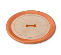 Amazon Basics Dog Flying Disc, Lightweight Flexible Frisbee, Soft with Flexible Outer Tubing, Floats on Water, for Outdoor Exercise and Fetch, 1-Pack