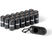 Amazon Basics Dog Poop/Waste Bags with Dispenser and Leash Clip, Unscented, 300