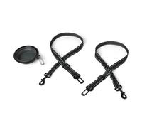 Amazon Basics Dog seat Belt Adjustable Dog car Harness Black
