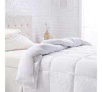 Amazon Basics Down Alternative Bed Comforter - King, White, Warm