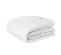 Amazon Basics Down Alternative Spring and Summer Duvet 5.1 TOG - Hypoallergenic Maching Washable Quilt, Single 135 x 200 cm, White