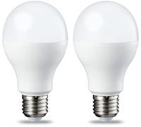 Amazon Basics E27 Screw LED Bulb, 13W (100W Equivalent), Cool White, Non-Dimmable, Pack of 2