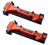 Amazon Basics Emergency Seat Belt Cutter and Window Hammer - 2-Pack