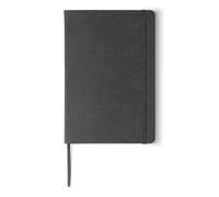 Amazon Basics Executive Notebook, 240 Dotted Pages, Hardcover Leather, Dual Ribbon Bookmarks, A5 (14.5 x 21.3 cm), Black