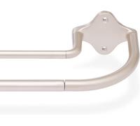 Amazon Basics Extendable Double Window Curtain Pole for Eyelet Curtains, 22 mm