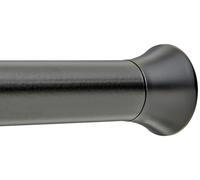 Amazon Basics Extendable Shower Curtain Pole, 61 to 91 cm, Black