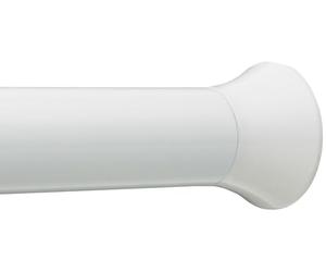 Amazon Basics Extendable Shower Curtain Pole, 61 to 91 cm, White