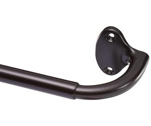 Amazon Basics Extendable Window Curtain Pole for Eyelet Curtains, 22 mm Diameter, 224 to 305 cm, Bronze