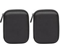 Amazon Basics External Hard Drive Case, Black (Pack of 2)