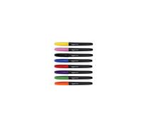 Amazon Basics Fabric Markers, 8-Pack, Assorted Colors