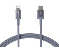 Amazon Basics Fast Charging USB-C to Lightning iPhone Charger Cable, Nylon Brai