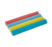 Amazon Basics Fitness Resistance Bar, Hand Grip Exerciser, Grip Strengtheners, 4-Pack, Assorted Colours