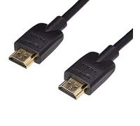 Amazon Basics Flexible HDMI to HDMI Cable, 0.3 m, Black