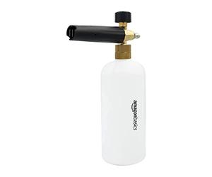 Amazon Basics Foam Cannon with 1/4-Inch Quick Connector for Pressure Washer, 33-Ounce (1 Liter)