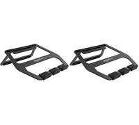 Amazon Basics Foldable aluminum stand for portable PCs with display up to 33 cm (13"), Black (Pack of 2)