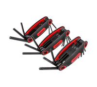 Amazon Basics Folding Hex Key Set - 3-Pack Metric/SAE/Star